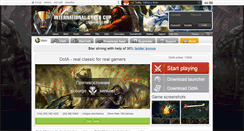 Desktop Screenshot of iccup.com
